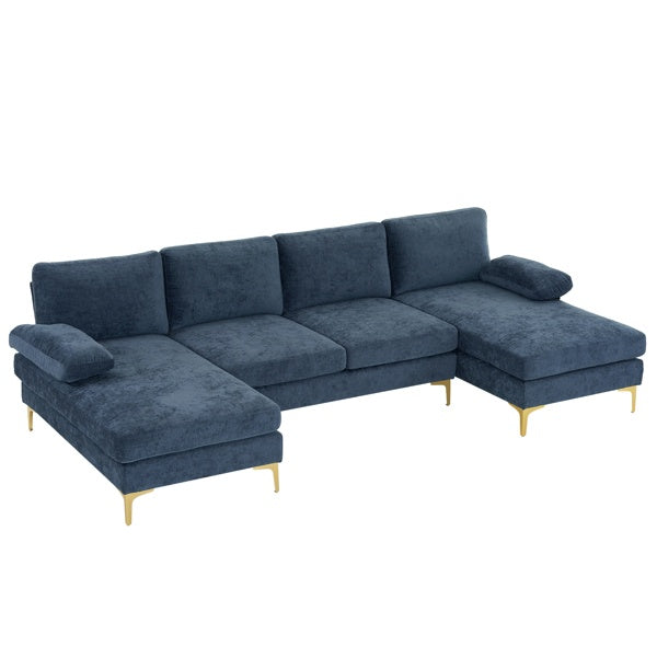 U-Shaped 4-Seat Indoor Modular Sofa