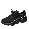 Sneakers Flying Woven Mesh Shoes Breathable Running Dad Shoes
